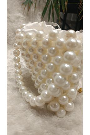 کیف مجلسی سفید زنانه RUXENE - کد 867006635