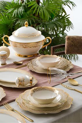 سرویس غذاخوری سفید 12 نفره ACAR - کد 867025698