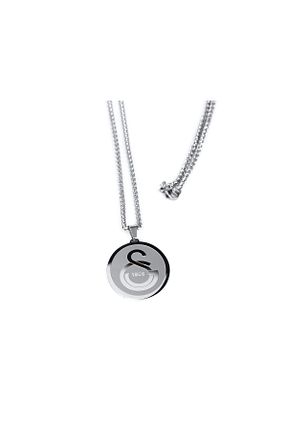 گردنبند استیل ( فولاد ) طوسی مردانه استیل ضد زنگ Galatasaray - کد 867219762