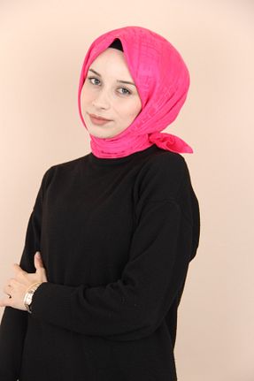 روسری صورتی پنبه ای QUAJ - کد 867053481
