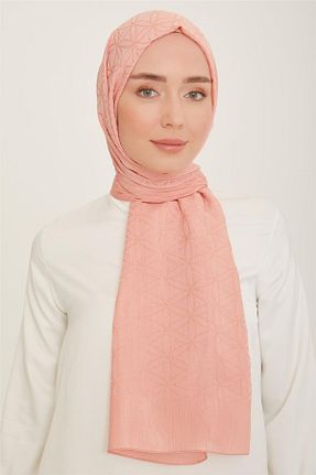 شال سفید زنانه پنبه ای Armine - کد 867504515