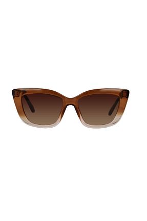 عینک آفتابی بژ زنانه UV400 INESTA CLASSIC - کد 867038345