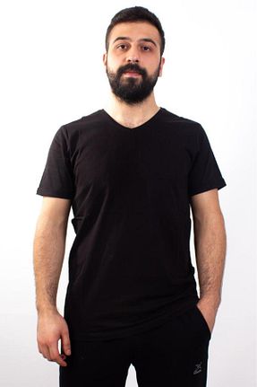 تیشرت مشکی مردانه اسلیم فیت Twister Jeans - کد 125018648