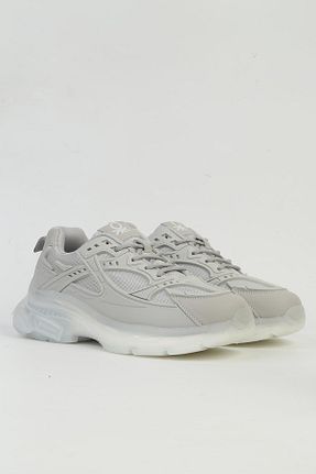 کفش اسنیکر طوسی زنانه بند دار Benetton - کد 867063417