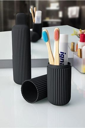 جای مسواک مشکی پلاستیک Genel Markalar - کد 867067773