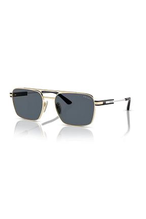 عینک آفتابی طلائی زنانه 56 Prada - کد 748931827