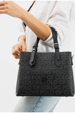 کیف دوشی مشکی زنانه چرم مصنوعی eflanmoda - کد 867102910