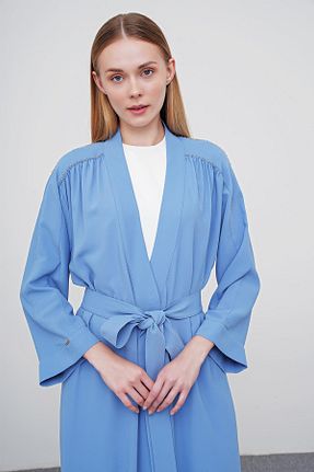 کلاه و ابایا فیروزه ای زنانه پلی استر Zühre - کد 849081842