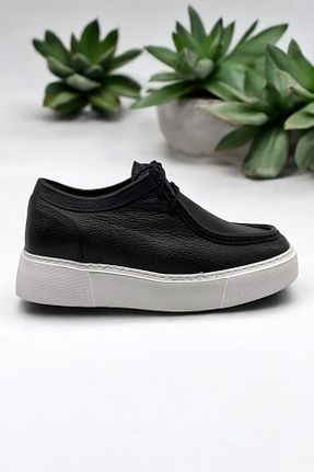 کفش کژوال مشکی مردانه چرم خالص Sail Lakers - کد 867109131
