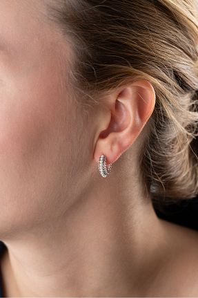 گوشواره نقره زنانه 925 عیار Silvano Jewelry - کد 867105544