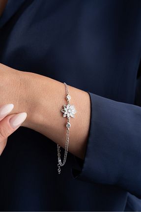 دستبند نقره زنانه 925 عیار Silvano Jewelry - کد 867550633