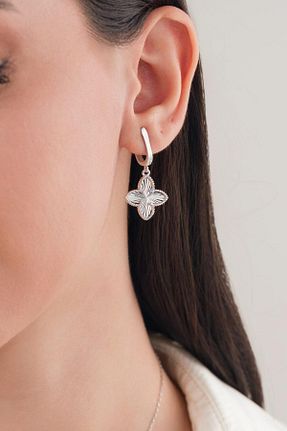 گوشواره نقره زنانه 925 عیار Tmt Silver - کد 867551147
