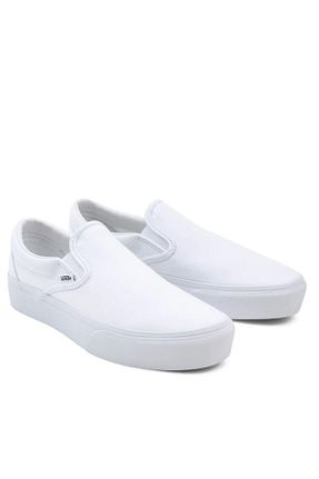 کفش کژوال سفید زنانه مخلوط پلی استر Vans - کد 867550268