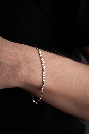 دستبند نقره مردانه 925 عیار Silvano Jewelry - کد 867551479