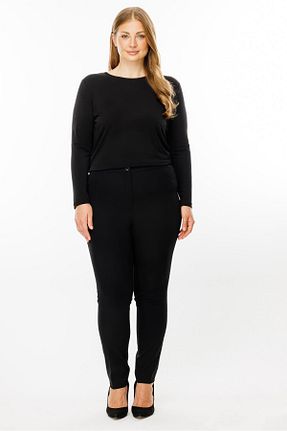 شلوار مشکی زنانه بافتنی Moda İlgi - کد 867130524