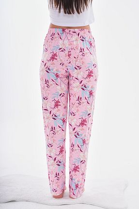 پائین تنه راحتی صورتی زنانه ویسکون Arvin Pijama - کد 867160358