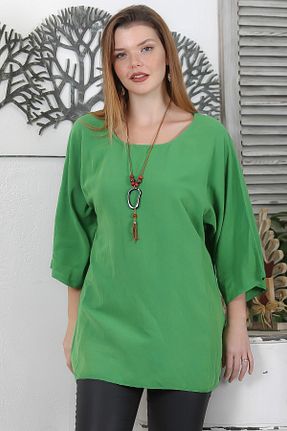 بلوز سبز زنانه ساده Chiccy - کد 867168451
