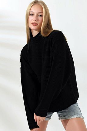 پلیور مشکی زنانه ساده CoolLook - کد 867177428