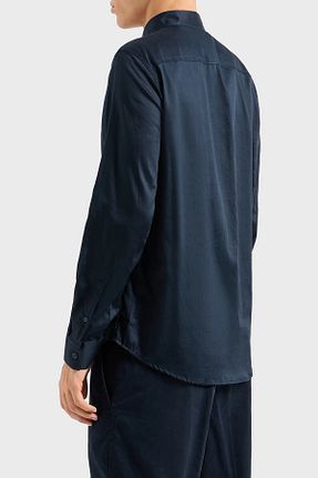 پیراهن سرمه ای مردانه رگولار Armani Exchange - کد 867540445