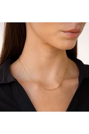 گردنبند استیل ( فولاد ) طلائی استیل (فولاد) LAİKA - کد 867219223