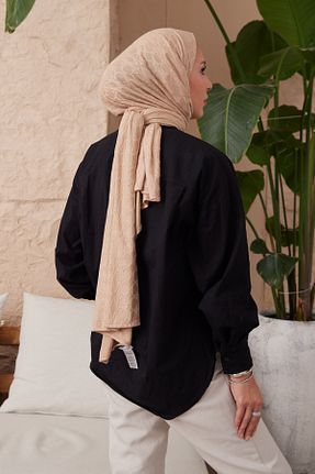 روسری طوسی ساده chale monde - کد 867235115