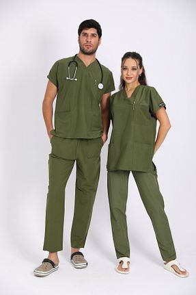 لباس کار سبز Raven Uniform - کد 867583635