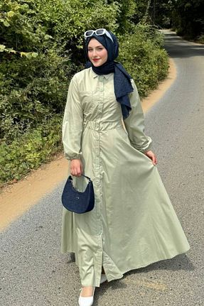 لباس سبز زنانه بافتنی lurex moda - کد 867248829