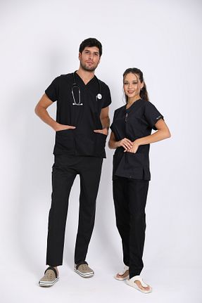 لباس کار مشکی Raven Uniform - کد 867583697