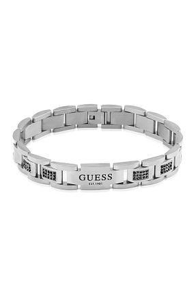 دستبند استیل (فولاد) متالیک مردانه استیل (فولاد) Guess - کد 379718387