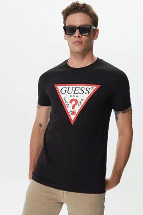 تیشرت مشکی مردانه رگولار Guess - کد 743492900
