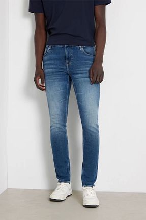 شلوار آبی مردانه جین Guess - کد 849033574