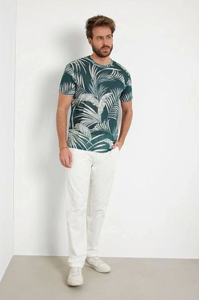 شلوار سفید مردانه بافتنی Guess - کد 847480139