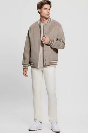 کت زرد مردانه Bomber Guess - کد 810942793