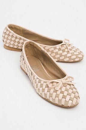 بابت بژ زنانه چرم مصنوعی luvishoes - کد 857354876