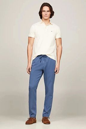 شلوار آبی مردانه پارچه Tommy Hilfiger - کد 816117646