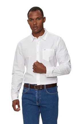 پیراهن سفید مردانه اسلیم فیت Guess - کد 852979098