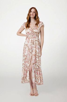 لباس بژ زنانه بافتنی Guess - کد 854078260