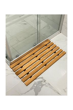 پادری حمام قهوه ای چوب Reyo - کد 867306287