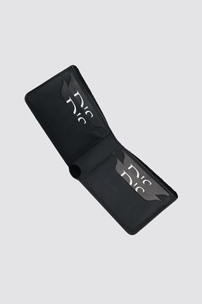 کیف پول مشکی مردانه ابعاد کوچک D