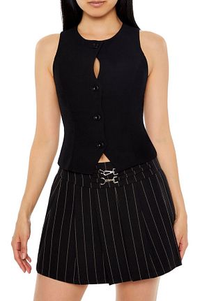 بلوز مشکی زنانه ساده Forever 21 - کد 867344891