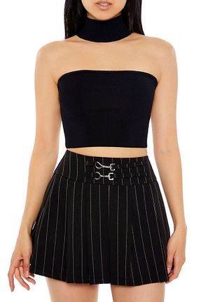 بلوز مشکی زنانه ساده Forever 21 - کد 867350612
