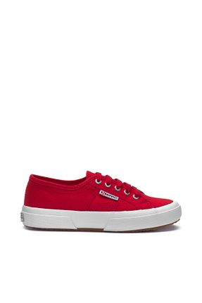 کفش اسنیکر قرمز زنانه بند دار Superga - کد 800241267