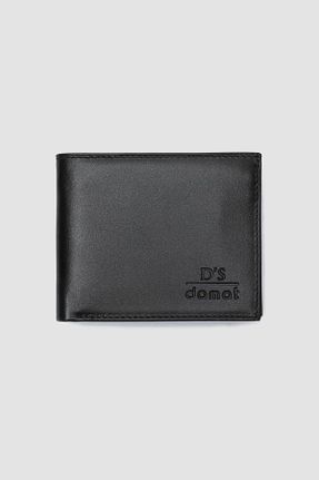 کیف پول مشکی مردانه ابعاد کوچک D