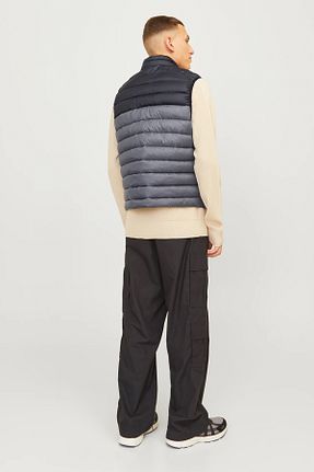 کاپشن طوسی مردانه رگولار Jack & Jones - کد 867353013