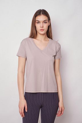 بلوز طوسی زنانه ساده Jument - کد 828363957