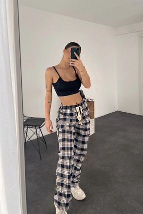 پائین تنه راحتی مشکی زنانه پنبه ای weywot - کد 867368039