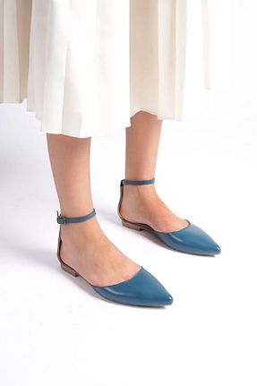 بابت آبی زنانه چرم مصنوعی Gökhan Talay - کد 762240685
