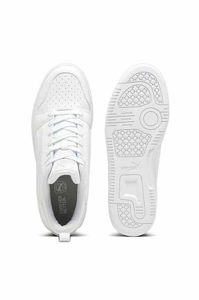 کفش اسنیکر سفید زنانه بند دار Puma - کد 867395271