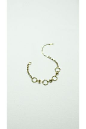دستبند استیل (فولاد) طلائی زنانه استیل (فولاد) SEYAS JEWELRY - کد 869017690