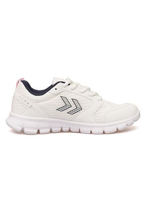 کفش اسنیکر سفید زنانه بند دار hummel - کد 848458582